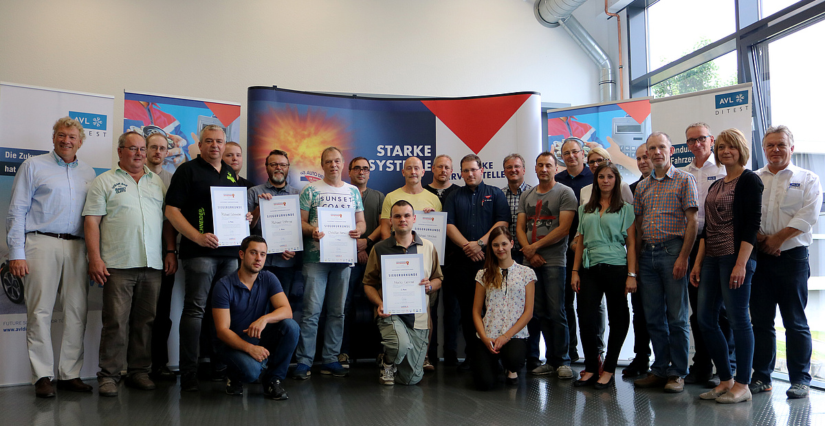 Die Gewinner des Serviceberater-Wettbewerbs Die Gewinner des Serviceberater-Wettbewerbs