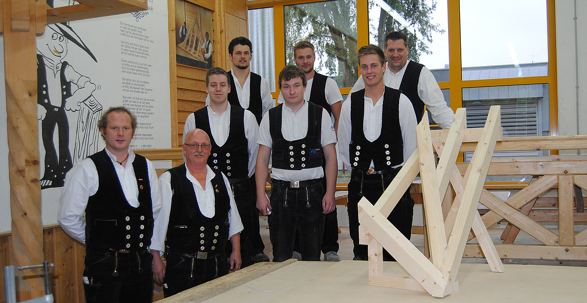 PLW-Landesfinale der Zimmerer im bbz Arnsberg