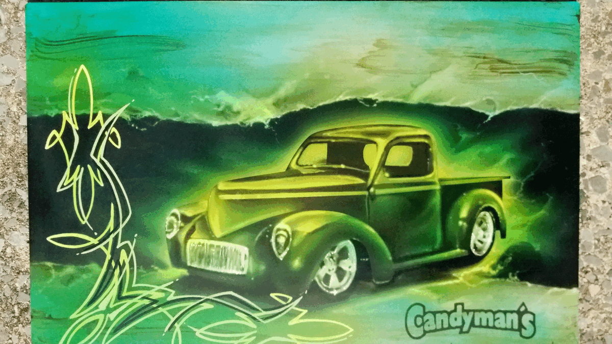 Ein Werk des Candyman 