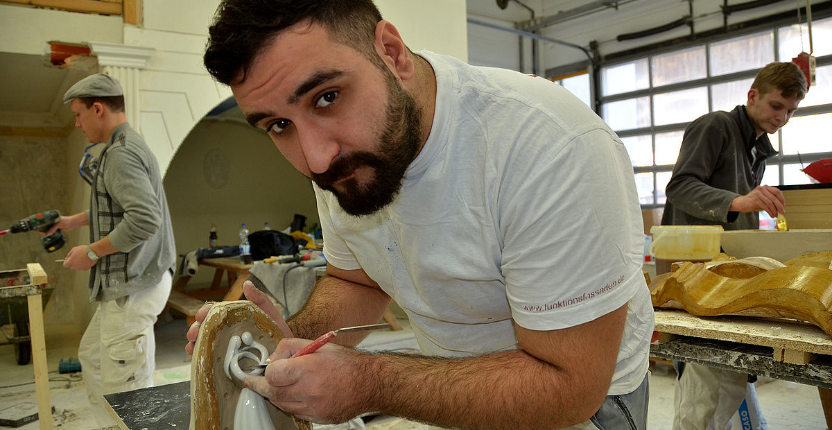 Formenbau der Stuckateure im bbz Arnsberg Formenbau der Stuckateure im bbz Arnsberg