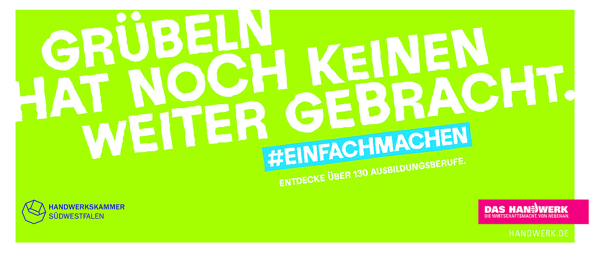 Grübeln hat noch keinen weiter gebracht Grübeln hat noch keinen weiter gebracht