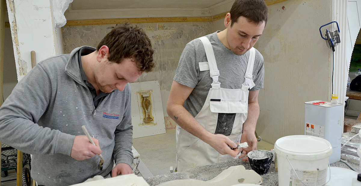 Formenbau der Stuckateure im bbz Arnsberg Formenbau der Stuckateure im bbz Arnsberg